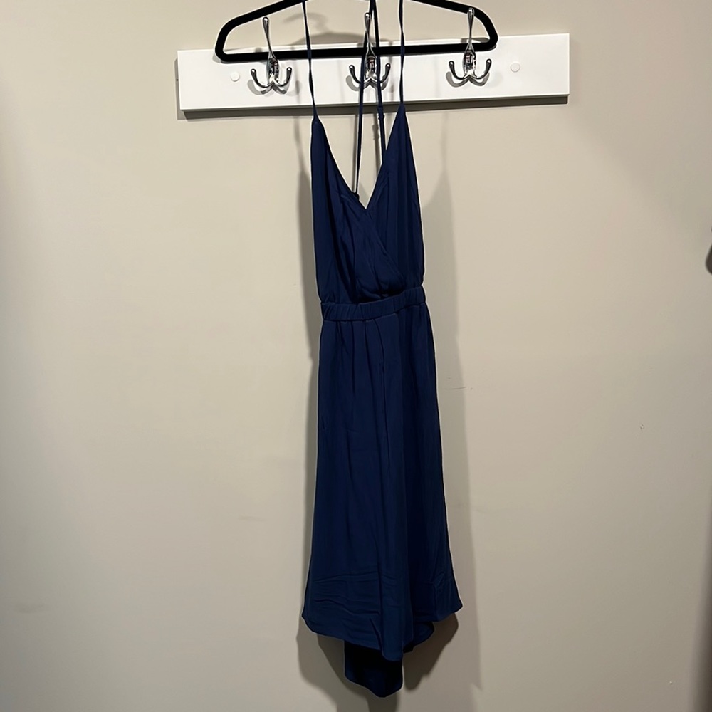 COPY - NWT navy backless Lizard thicket dress M